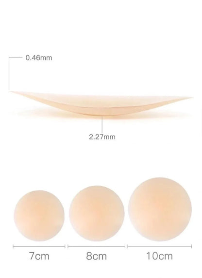 Second Skin Reusable Silicone Nipple Covers
