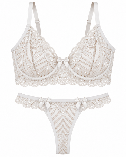 Victoria Brazilian Lace Lingerie Set