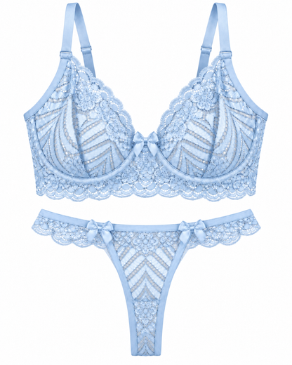 Victoria Brazilian Lace Lingerie Set