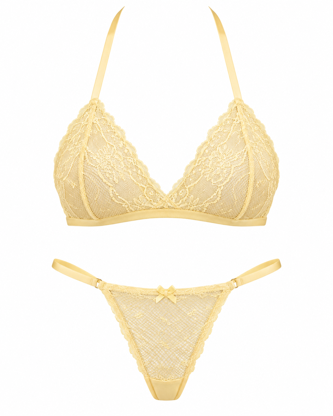 Pale_Lemon_Lace_Lingerie_Set