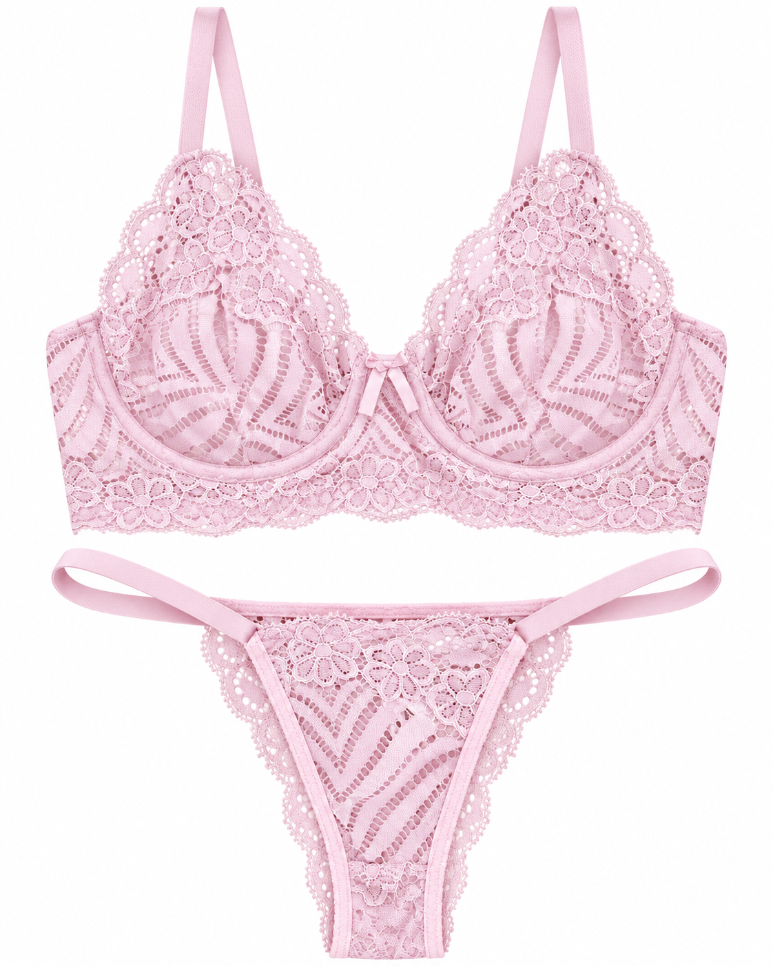 Amora Brazilian Lace Lingerie Set