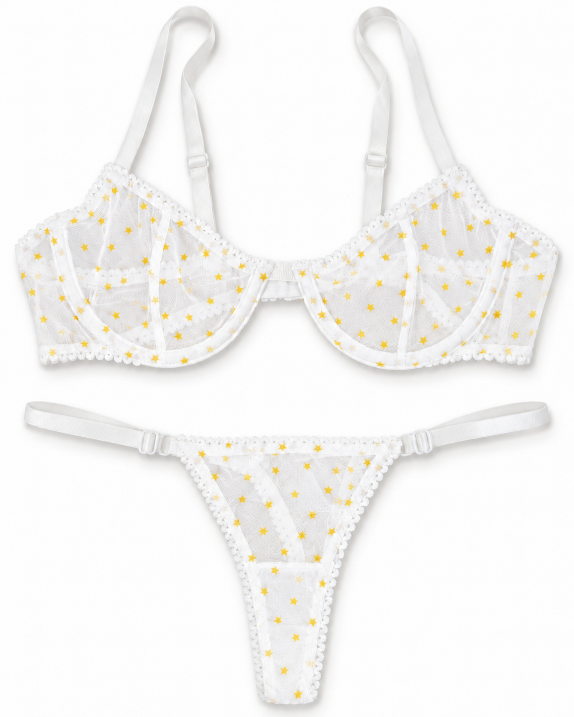 Starlight Sheer Lingerie Set