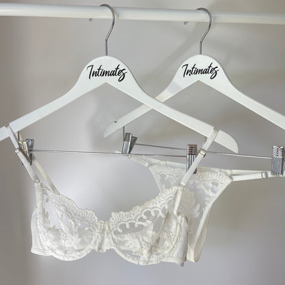 Undone Intimates Set featuring a matching bra and panty in soft, comfortable fabric, displayed on a flat surface.