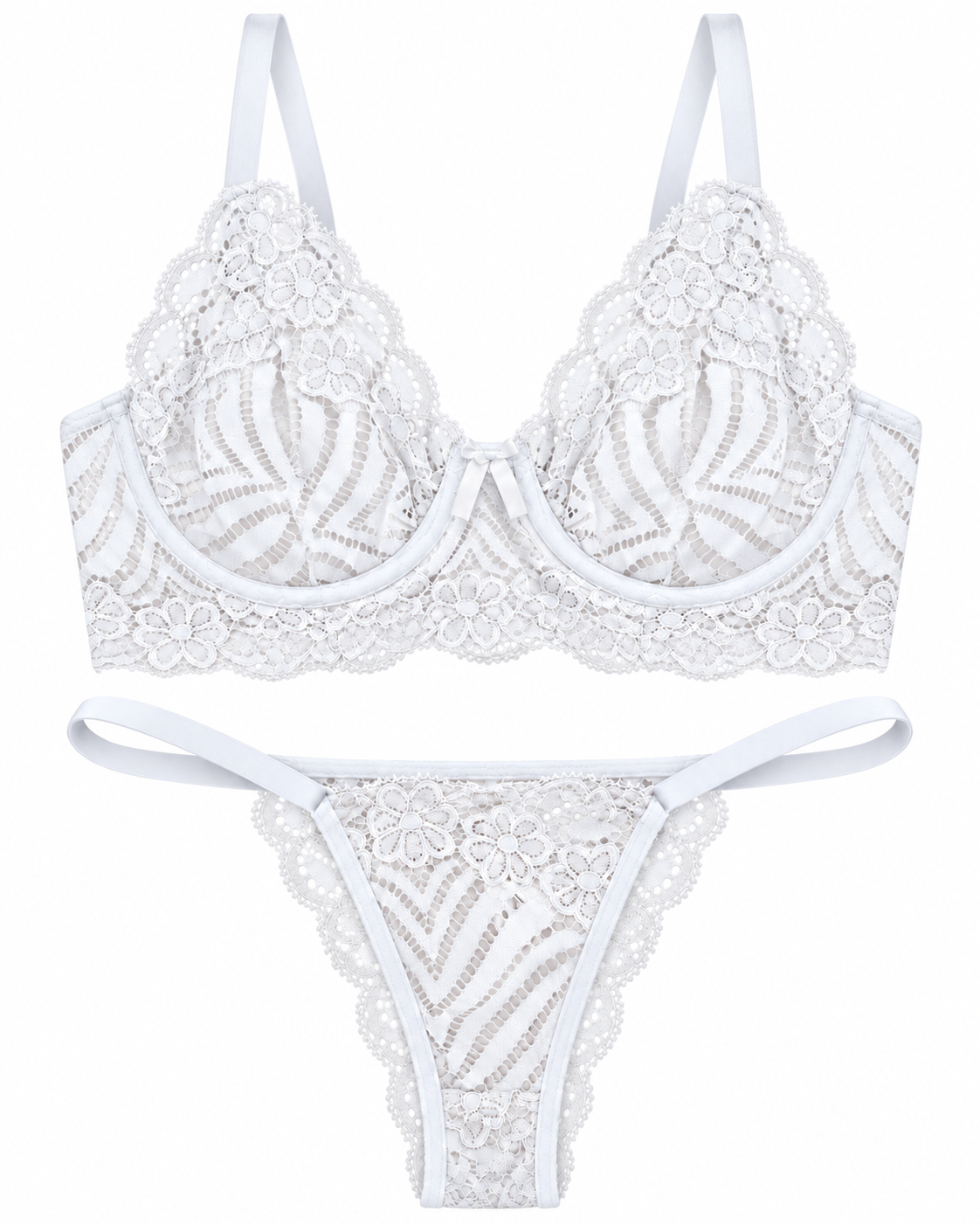 Amora Brazilian Lace Lingerie Set
