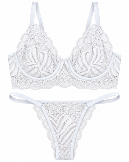 Amora Brazilian Lace Lingerie Set