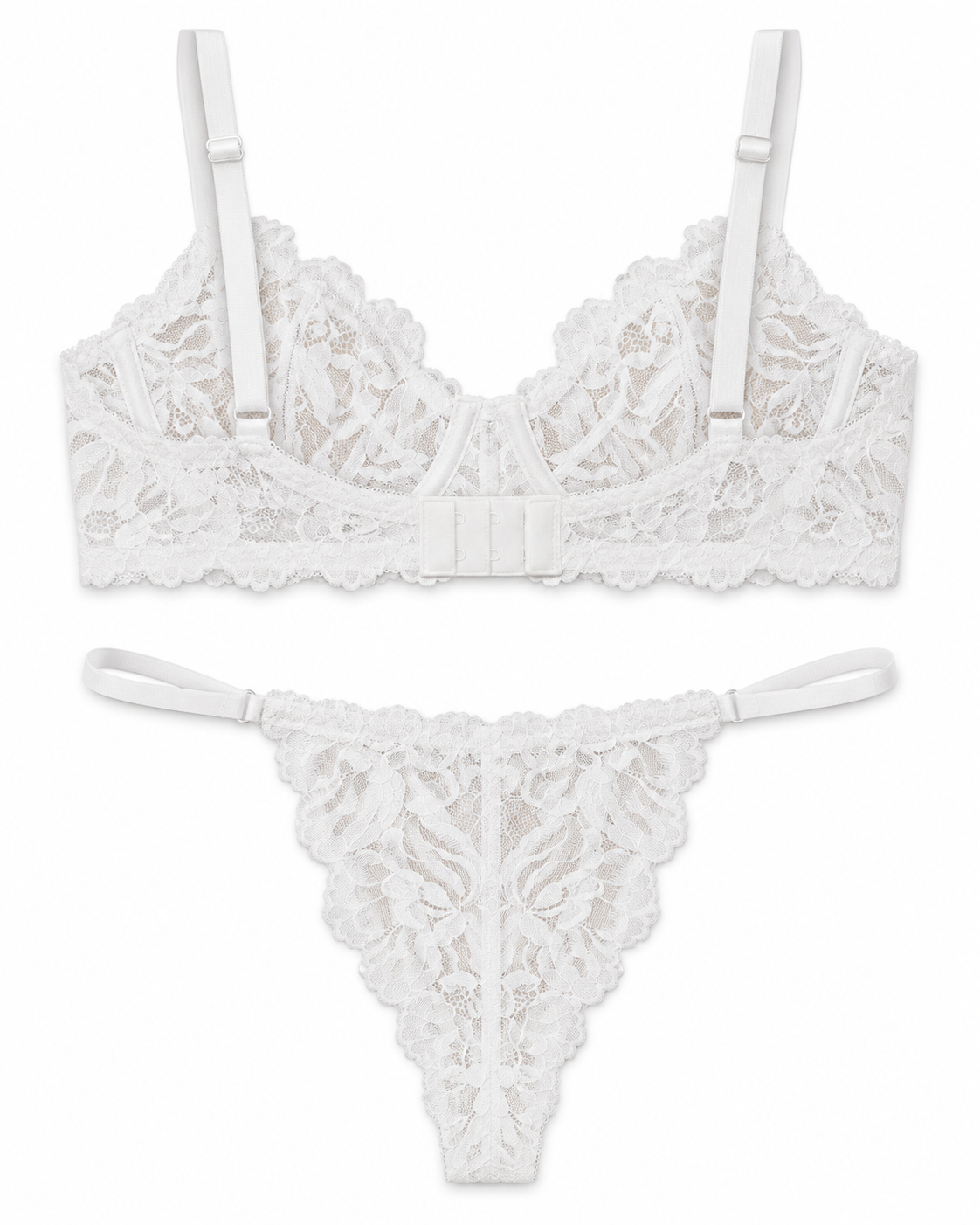 Floral Lace Lingerie Set