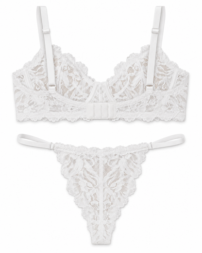 Floral Lace Lingerie Set